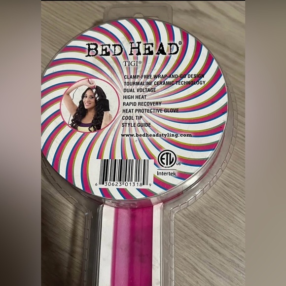 Bed Head Curlipops 1” Tourmaline Ceramic Tapered Styling Iron - Picture 3 of 4